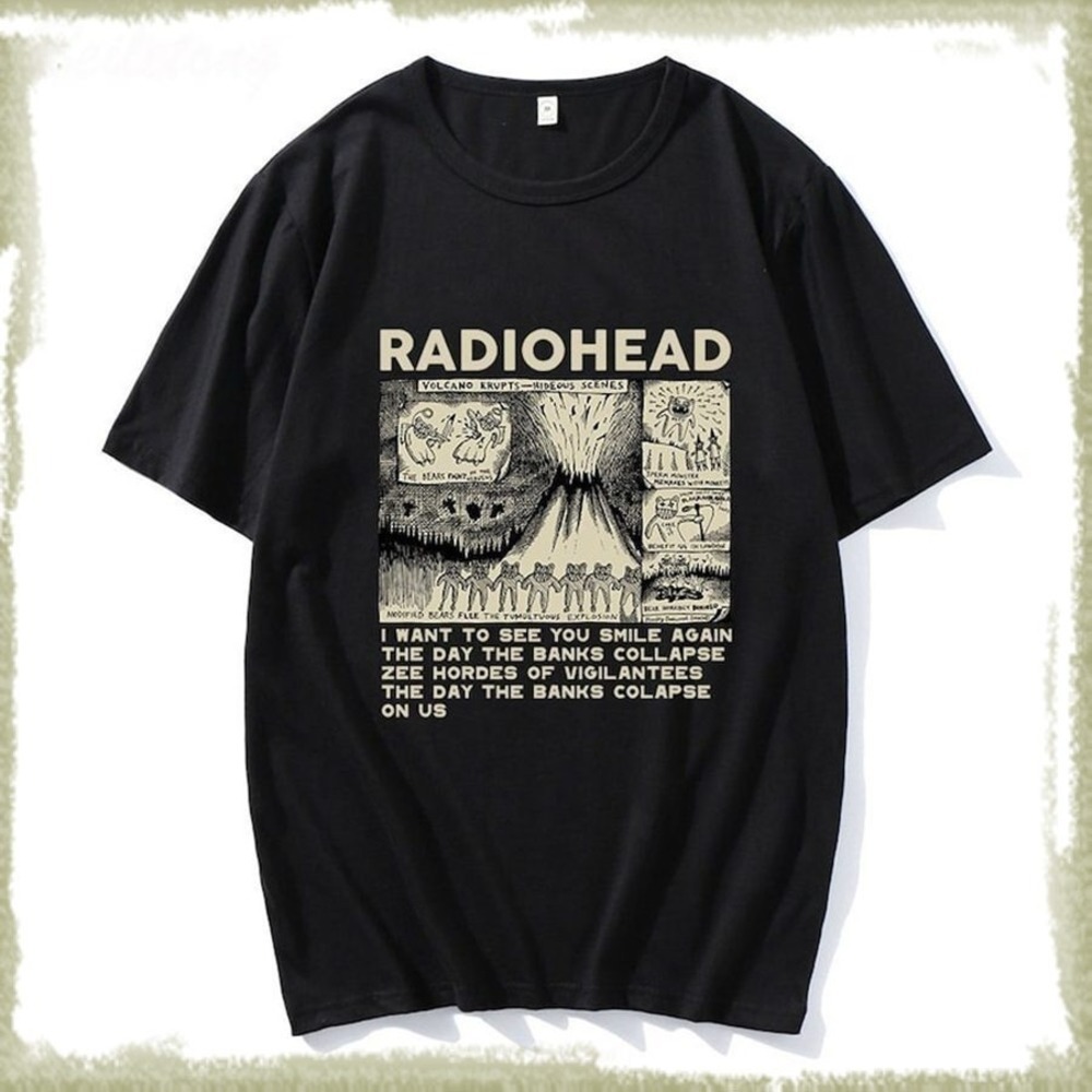 Radiohead Shirt, Radiohead Band Shirt